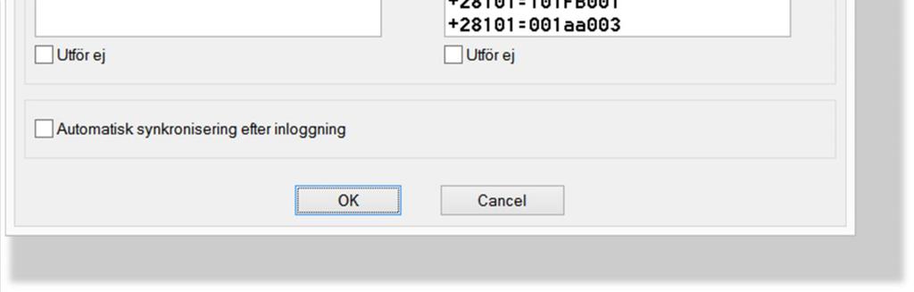 ritningsmodell enligt inställningarna i dialogboxen.