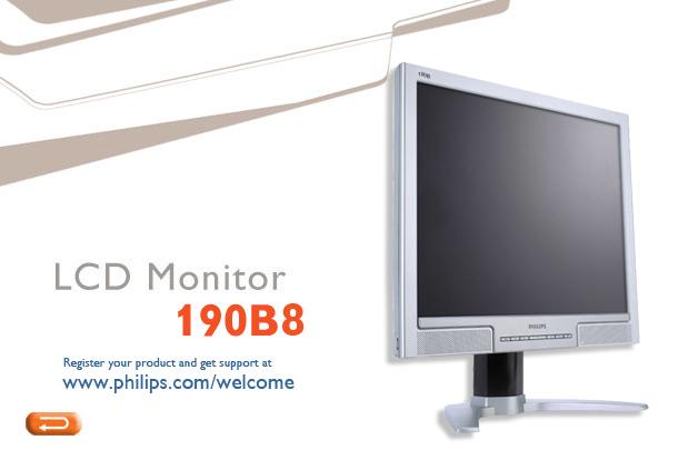 e-manual Philips LCD Monitor Electronic User s Manual