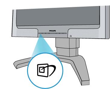 Produktinformation SmartImage mjukvara baserad på Philips prisbelönade LightFrame teknik analyserar innehåll på bildskärmen.