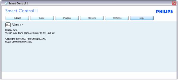 SmartManage Context Sensitive (kontextkänslighet) meny Context Sensitive meny är aktiverad som standard.
