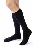 Tryck 15-20 mmhg. Kanten på strumpan är gjord i SoftFit teknologi vilket minskar trycket i knäbandet och du får en strumpa som sitter uppe utan att skära in! 78% nylon, 22% elastan, snällt mot huden.
