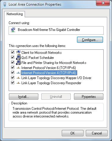 Stäng [Anslutning till lokalt nätverk] (Local Area Connection). (7) Stäng [Anslutning till lokalt nätverk] (Local Area Connection).