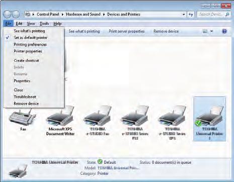 SKRIVA UT FRÅN WINDOWS När användarhanteringsinställningen är aktiverad används den för att hantera utskrifter, istället för inställningen av avdelningskoder.