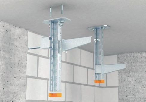 Systembeskrivning U-pendel och konsolsystem 04_TS_Masterkatalog_Länder_203 / sv / 03/05/202 (LLExport_042) / 2/09/203 Planeringshjälp för monteringssystem I U-fästesfamiljen är komponenterna optimalt