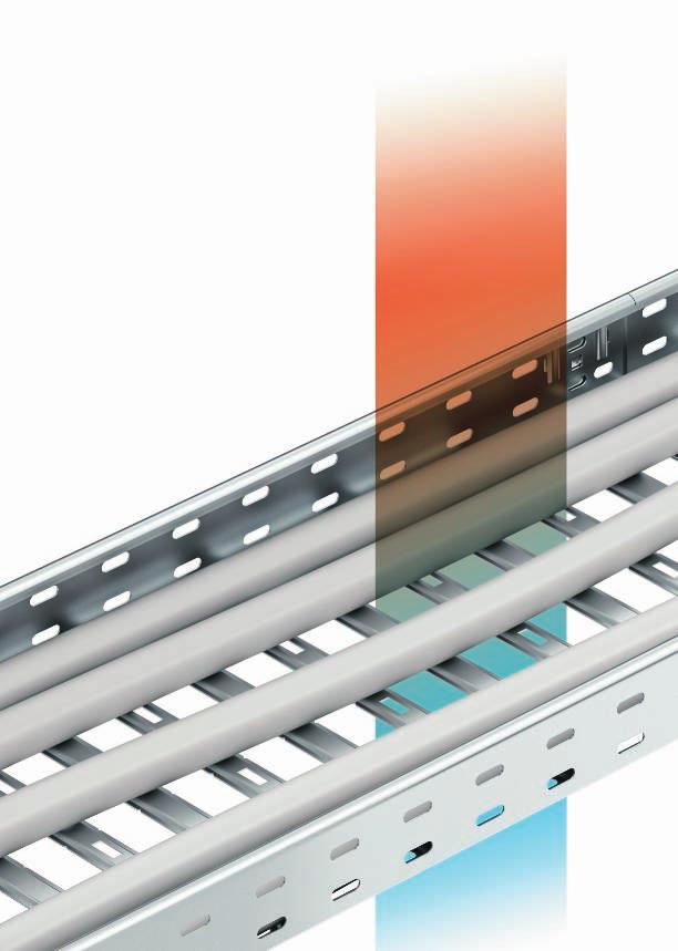 Förbättrad kabelventilation och obehindrad vattenavrinning.