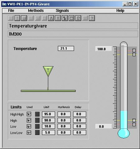 Fig Objektsbild för subklassen BaseTempSensor med superklassen BaseSensor En annan egenskap som vi har infört är möjligheten att sätta attribut ur funktion.