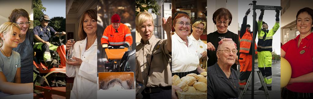 Västerås stad finns i din vardag Västerås stad har drygt 100 olika yrkeskategorier med 10 000 medarbetare inom skola, vård,