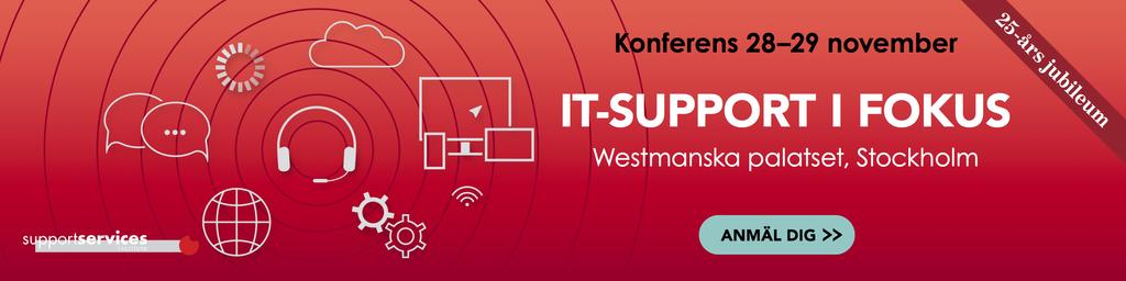 Talare till konferensen IT-SUPPORT I FOKUS 2017 Eget mätsystem på ICA ger kontroll inom supporten och på SLA:er med strategiska partners Föredraget kommer att handla om hur vi har tillgodosett