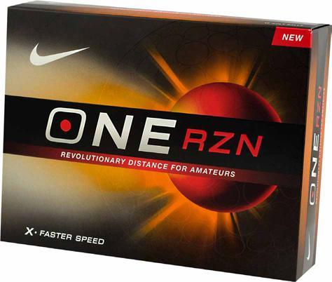 Nike One RZN Nike One RZN s Golfbollar är idealiska för amatörspelare som söker mer kontroll och rakare slag. Med en tredelad kärna har dessa bollar en mjukare känsla vid träff.