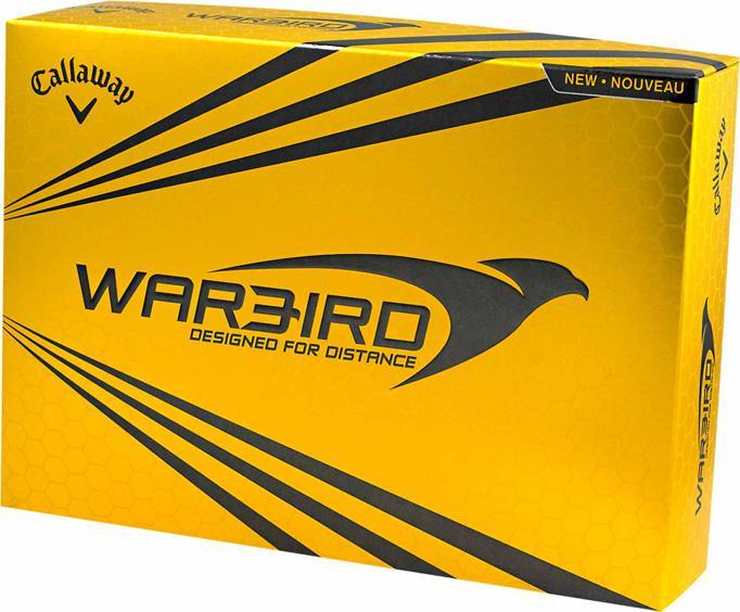 Callaway Warbird Callaway Warbird är en utmärkt boll för medelgolfaren som vill ha längd i slagen.
