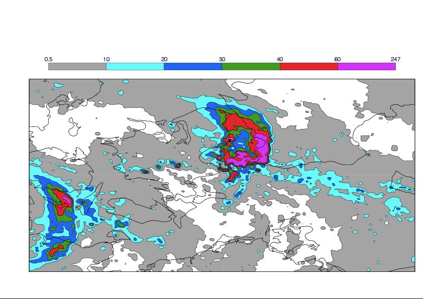 SMHI Insynsråd 2015-10-19 Studie för utveckling av metod för beräkning av skyfall Extrem nederbörd i nuvarande och framtida klimat; bättre