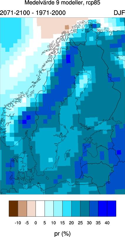 och blötare Vinter