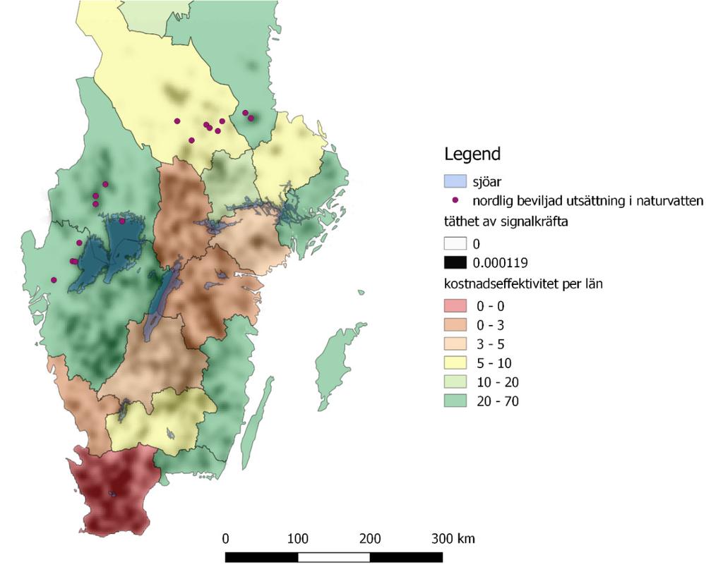 RISKANALYS AV SIGNALKRÄFTA I SVERIGE 43 (Värmland, Västra Götaland, Blekinge och Kalmar).