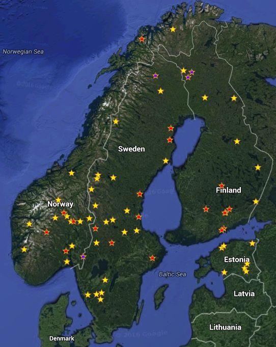Studien av skidanläggningars anpassningsåtgärder för ett förändrat klimat i Norra Europa Datainsamlingen gjordes genom en enkätundersökning som skickades via e-post till riktade skidanläggningar.