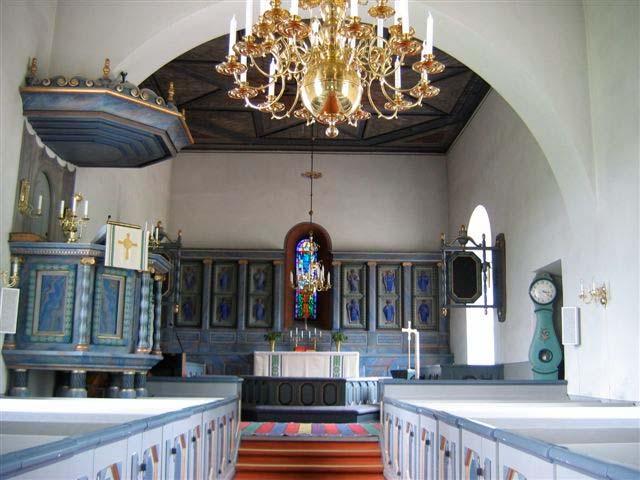 Kyrkans stomme är i huvudsak medeltida men sitt nuvarande uttryck fick kyrkan 1917-19. Det mesta från kyrkans tidiga historia förstördes i den förödande branden som drabbade kyrkan 1915.
