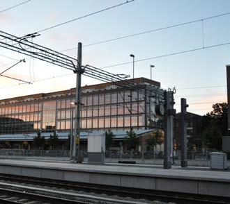 Kontorshuset Eldaren, Uppsala Intill Uppsala Centralstation har kontorshuset Eldaren färdigställts under 2016 och den största hyresgästen Landstinget i Uppsala län har planenligt flyttat in.