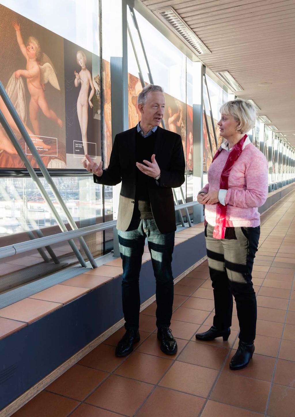 22 Konst förhöjer stationer Med utgångspunkt i ett antal konstverk ger Nationalmuseum och Jernhusen resenärer och besökare på stationer möjligheten att reflektera över frågor som handlar om staden