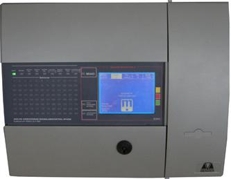 BRAND ADRESSERBART - SYSTEM DF6000 - Centralutrustning CENTRALAPPARAT DF6000 DF6000 är en godkänd och intygad analog adresserbar centralapparat för brandlarm med intergrerad pekskärm för enkel och