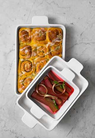 silikon. Oven 3-pack ugnsform creme (ord.