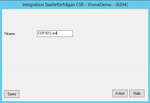 Underhåll/Systeminställningar/ Organisation/Integration/Bearbetning och markera