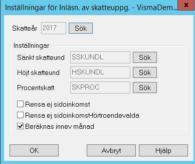 S i d a 27 Välj orsakerna för sänkt skatteunderlag enligt beslut, höjt skatteunderlag enligt beslut och procentskatt enligt beslut.
