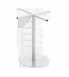 cafébord/soffbord/barbord 800x800 Nej 650 1100 (5108800) 5009900 Skiva cafébord/soffbord/barbord