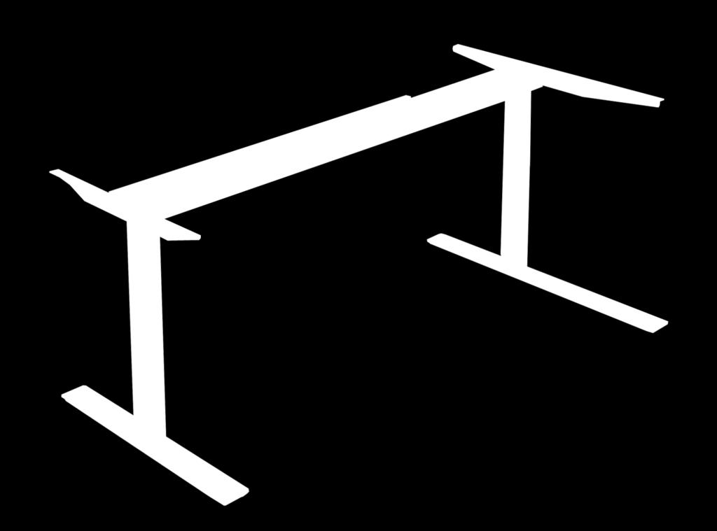 ELSTATIV by Rördimension:80/60-70/50 60/40 mm Rör: Rektangulära Belastning (utbredd):120 kg Ljudnivå: < 50 db Höjd Min/max: 600-1250 mm Stativbredd: