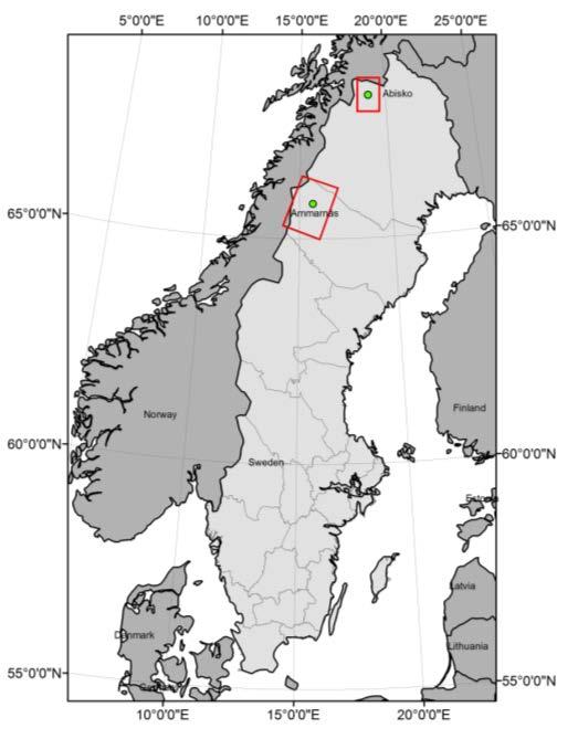 III. Naturtypskartering till framtidens FjällKNAS Mål Undersöka påverkan av följande på