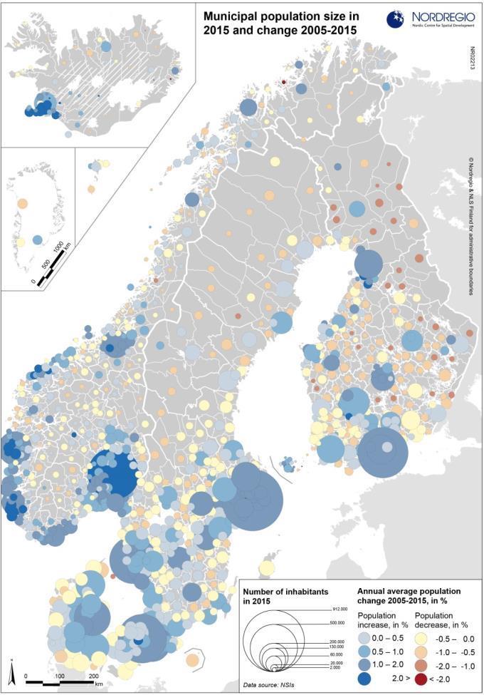 Urbanisering och regionförstoring