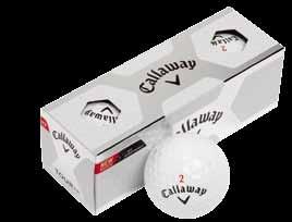 425:- /12 23 ds 420:- /24 47 ds 415:- /48 95 ds 410:- /96 180 ds Tourbollar2010 Callaway HX Tour i(s) Ny fyrdelsboll med andra generationens dubbelkärneteknik som är utvecklad för maximalt spinn i