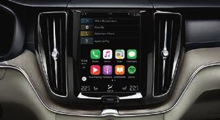 MÄNSKLIG TEKNIK Du sköter bilens funktioner på en touchdisplay lika enkelt som du hanterar din telefon eller surfplatta.