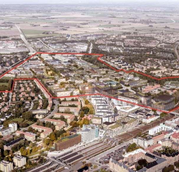 LUND Dagslägesanalys Det pågår en stadsomvandling i västra Lund och är det nya namnet för den nya stadsdelen. Området är tidigare känt som Öresundsvägens industriområde.