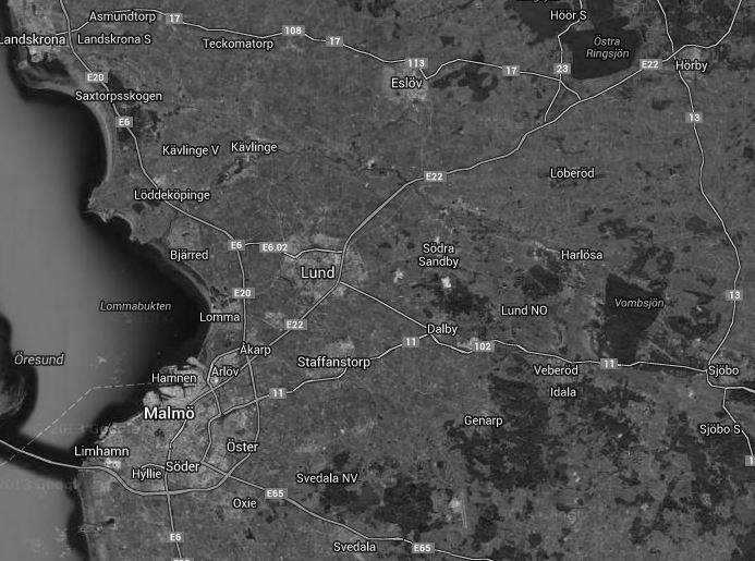 RETAIL MAPPING Lund C Upptagningsområde Reteam har valt detta upptagningsområde baserat på restiden in till city.