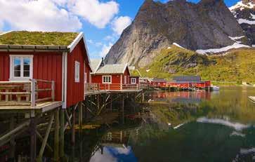 Dag 4 forts. På kvällen når vi Svolvær, huvudstad i Lofoten.