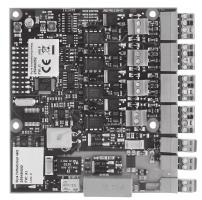 Aptus485-bussar med inbyggd repeater. Stöd för automatisk dörranslutning av läsare.