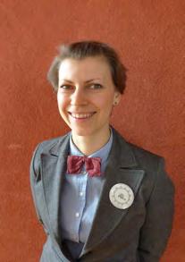 sin magisteruppsats om kommunikation i medlingssituationer. Hon ska bli färdig med sina studier i början av 2018.