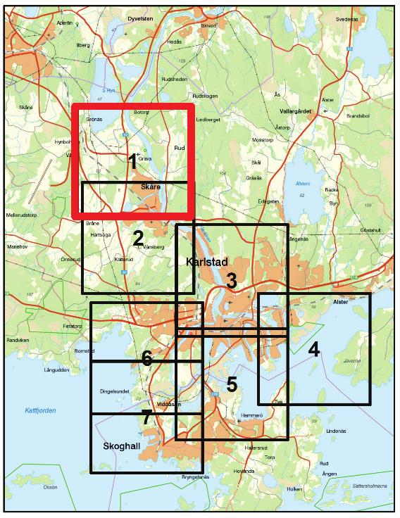 LÄNSSTYRELSEN VÄRMLAND RAPPORT 2017-04-19 7(45) 451-2890-2017 2 Hur ser översvämningshotet ut? MSB har låtit utarbeta detaljerade översvämningskarteringar (hotkartor) för både Klarälven och Vänern.