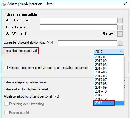 Du stämmer av enligt nedan: Arbetsgivardeklaration Ackumulator Summa avdragen skatt (ruta 82) Avdragen prel.