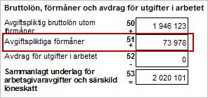 som tjänat under 1000 kr (eller 0,5 basbelopp om det är en idrottsförening). Anställda som har en markering i rutan Socialavgiftsavtal i anställdaregistret.