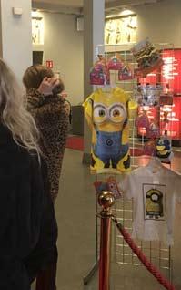 nyckelbrickor med dom populära MINIONS.