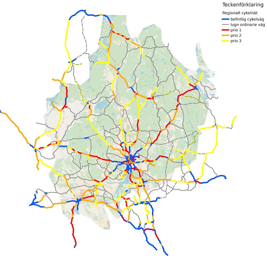 Mindre cykelprojekt Det är bra att potten för cykelåtgärder ökas. Objekt som behöver rymmas inom denna är bland annat Enköping - Skolsta, Örsundsbro - Alsta och Bålsta - Övergran.