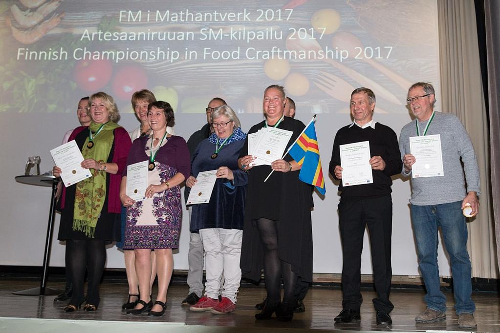 FM i mathantverk 2017 FM i mathantverk hölls 4-6.10.2017 på Yrkeshögskolan Novia i Raseborg.