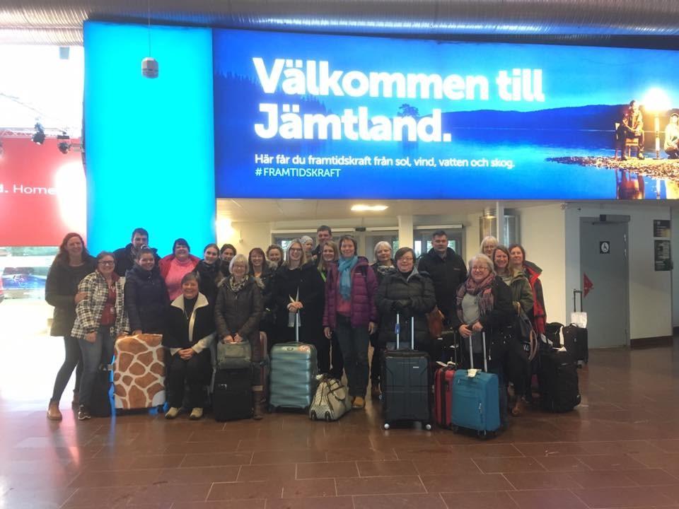 Studieresa till Saerimner 2017 En grupp med mathantverksstuderande från Åland och Nyland åkte tillsammans med Lena Brenner, Harriet Strandvik, Ann-Louise Erlund och Heidi Barman-Geust till SM i