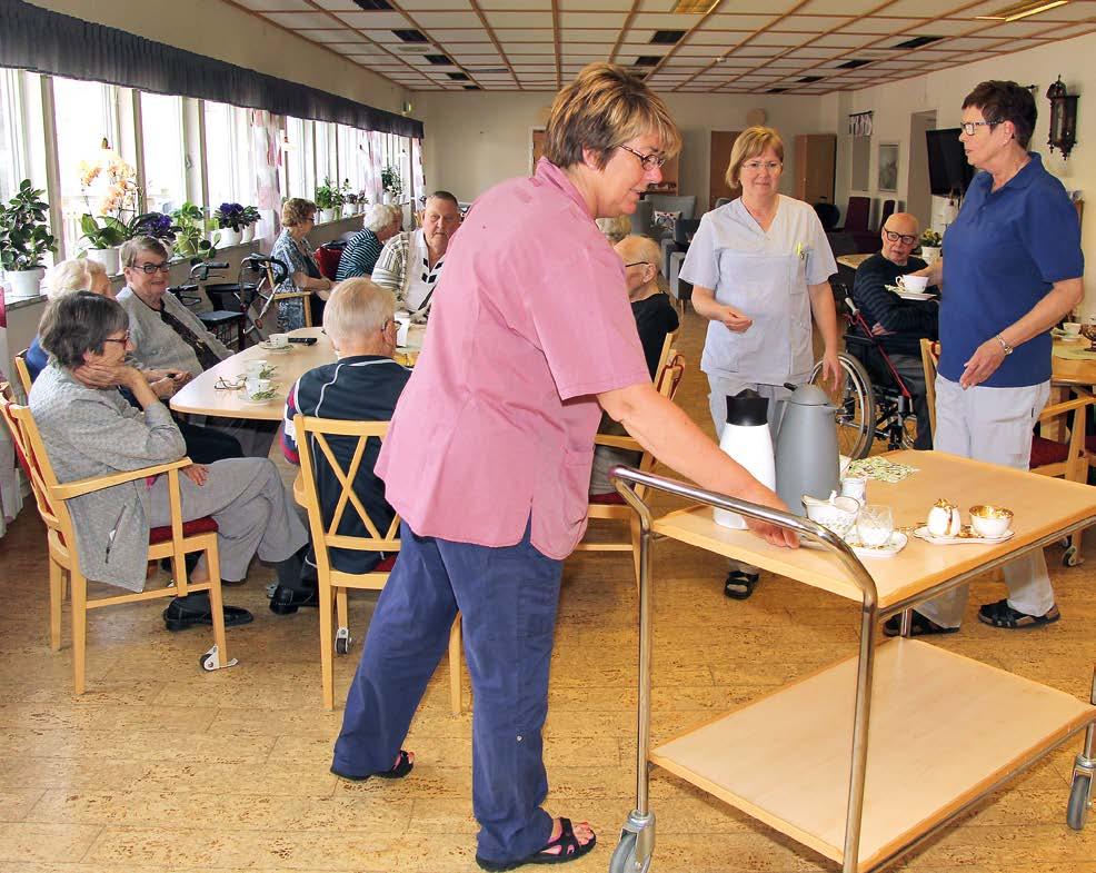 KUNGSHÖGA I MJÖLBY Kungshöga trygghetsboende på Kungshögagatan/Dackegatan är Bostadsbolagets senast förvärvade trygghetsboende.