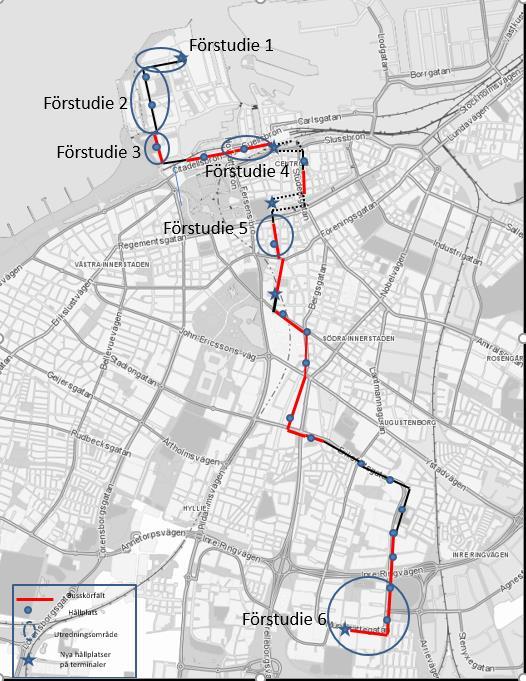 Infrastrukturåtgärder etapp 1 A Riggaregatan Västra Varvsgatan, Turning Torso Västra Varvsgatan, Kockums Fritid Anna Lindhs