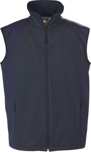 VALENTIN Mac One 2531041 Softshellväst med vind- och vattentätt membran. Kontrast på axlar och i sida.