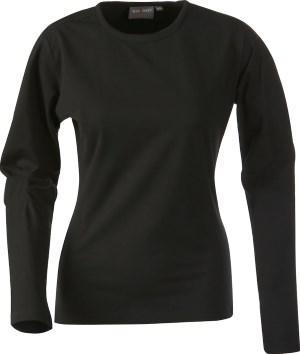 ISABEL Mac One 2524011 Långärmad figurnära damtopp i stretchmaterial med förstärkta axelsömmar och dubbelsöm i ärmisättning.