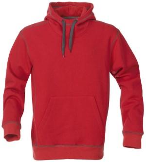 BURTON 2532023 Sweatshirt med luva i interlockkvalitet, med kontrastsömmar, fodrad luva, nackband, halvmåne