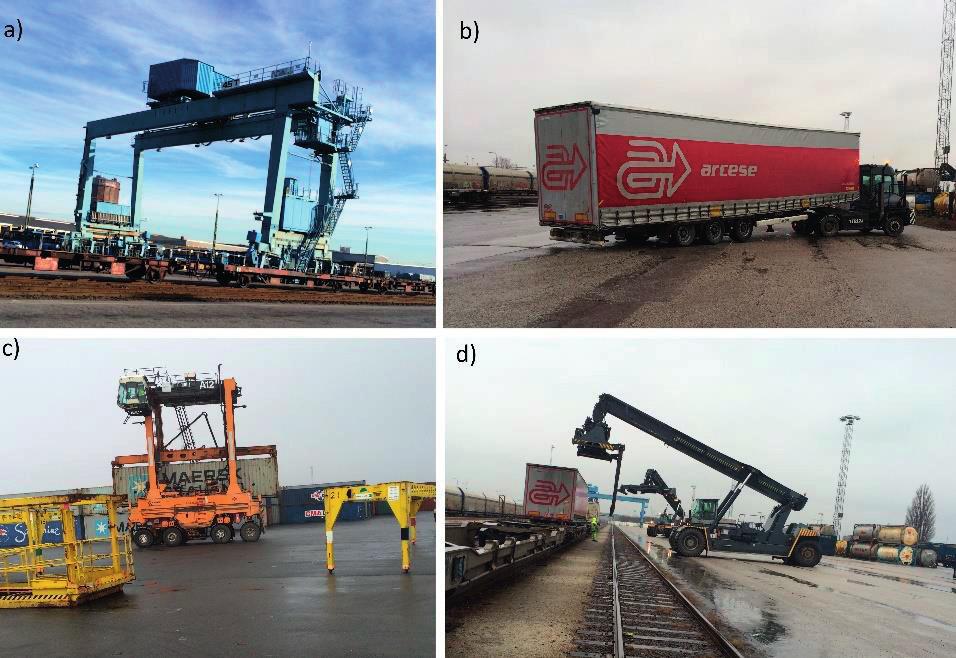 En jämförelsestudie ur ett användarperspektiv 5.3 Terminalhantering Underlag till kapitlet har hämtats från en studie av TransportForsk AB (Bark et al. 2008).