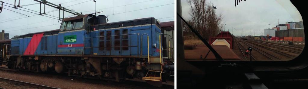 En jämförelsestudie ur ett användarperspektiv Om Green Cargo vid avfärdsförberedelserna upptäcker att en enhet sitter fel på tågvagnen eller om lasten trycker på kapell eller dörrar, måste vagnen